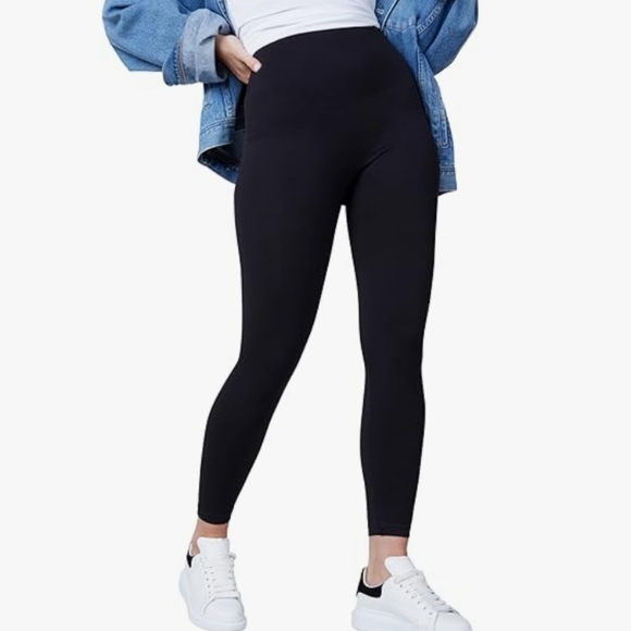 Spanx Pull On Black Pants New With Tags - Picture 1 of 13